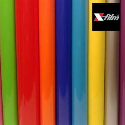 X-Film GLOSS Self Adhesive Vinyl 122cm and 63cm x 50m (ALL COLORS)